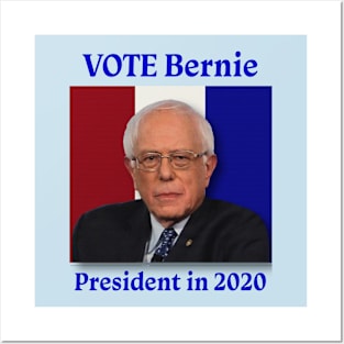 Vote Bernie 2020 Posters and Art